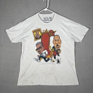 Fugly McGillicuddy T Shirt‎ Men's Size 2XL Graphic  Kanye Jayz Biggy Caricature